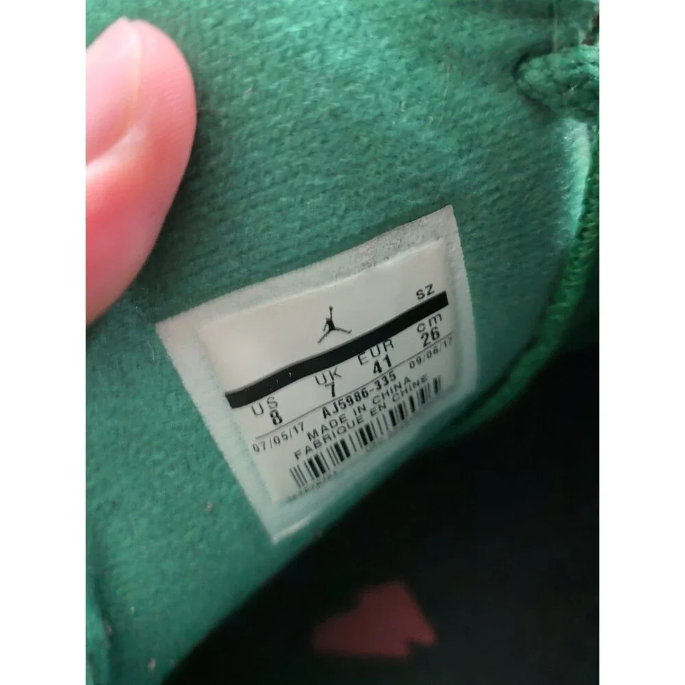 Jordan 6 Retro Gatorade Green Size 8 Men's Rare